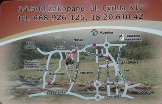 Pokoje Goscinne Anna Bobak ซาโกปาเน ภายนอก รูปภาพ